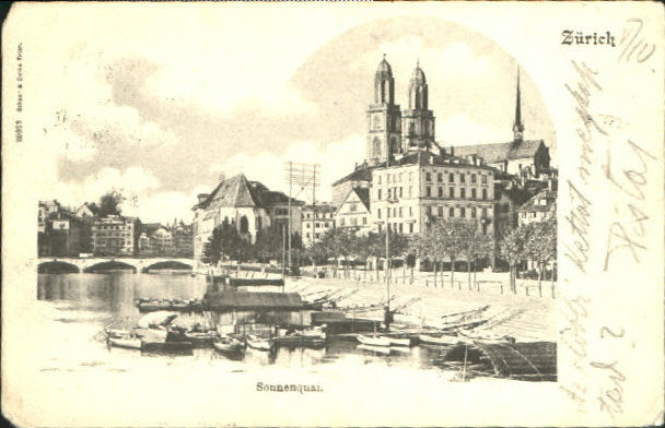 10547743 Zuerich Zuerich Sonnenquai x 1901 Zuerich