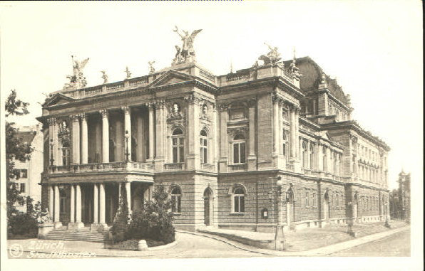 10547750 Zuerich Zuerich Theater ungelaufen ca. 1920 Zuerich