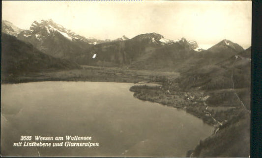 10547788 Weesen Wallensee Weesen Wallensee  ungelaufen ca. 1930 Weesen Wallensee