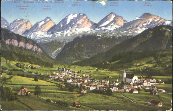 10547822 Nesslau Nesslau Neu St. Johann x 1927 Nesslau