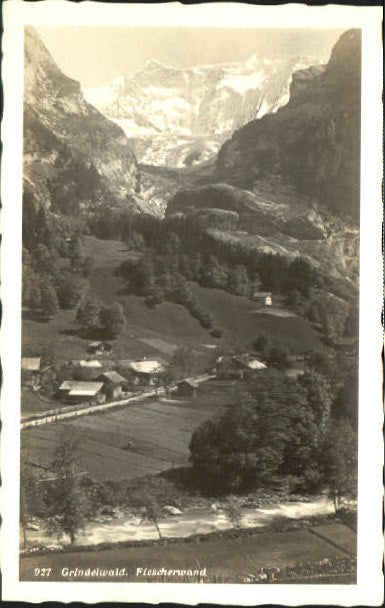 10547890 Grindelwald Grindelwald Fischerwand ungelaufen ca. 1930 Grindelwald