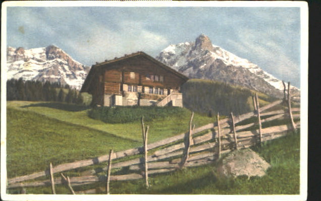 10547917 Adelboden Adelboden Bauernhaus x 1930 Adelboden BE