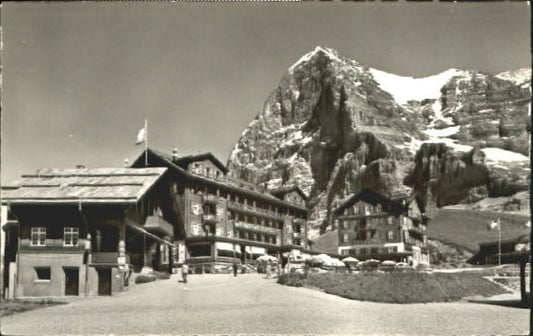 10547937 Kleine Scheidegg Interlaken Kleine Scheidegg Gasthaus x 1949 Kleine Sch