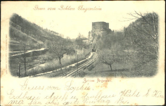 10547994 Aesch BL Schloss Angenstein  x 1903 Aesch BL