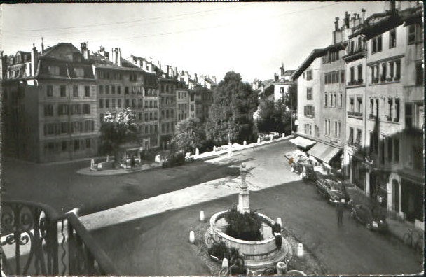 10548001 Genf GE Genf Platz ungelaufen ca. 1930