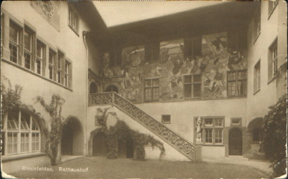 10548076 Rheinfelden AG Rheinfelden Rathaushof inutilisé environ 1920 Rheinfelden