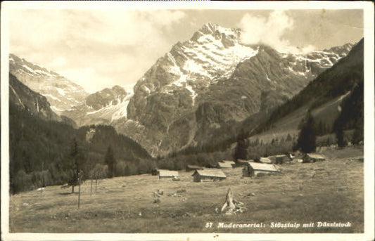 10548259 Stoessialp Stoessialp Maderanertal x 1941 Stoessialp