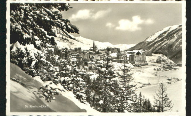 10548364 St Moritz GR St Moritz Dorf ou 1939 St. Moritz