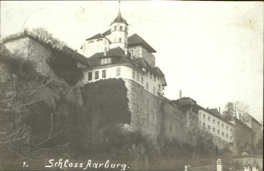 10548439 Aarburg AG Schloss Feldpost x 1916 Aarburg