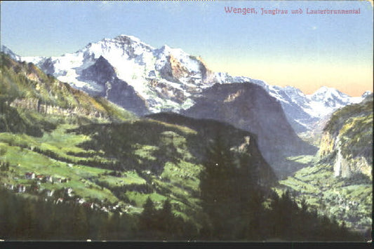 10548563 Wengen__BE Wengen  ungelaufen ca. 1920