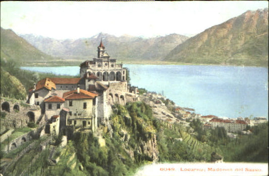 10548595 Locarno TI Locarno Madonna del Sasso ungelaufen ca. 1910