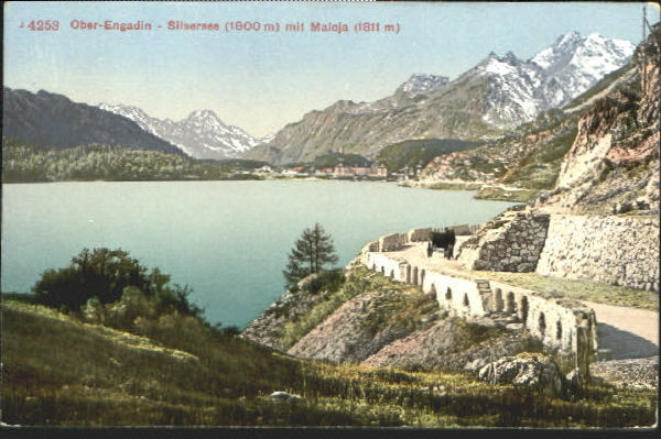 10548649 Silsersee Silsersee Maloja ungelaufen ca. 1920 Silsersee