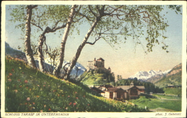 10548661 Tarasp Schloss Tarasp  ungelaufen ca. 1930 Tarasp