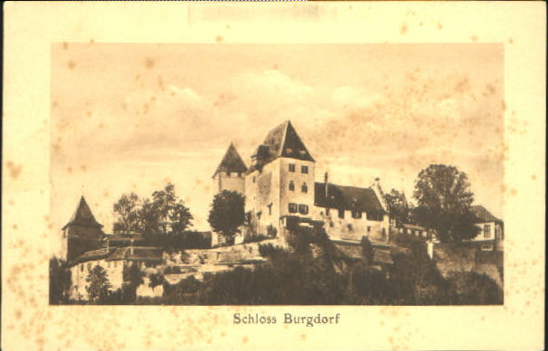 10548769 Burgdorf BE Burgdorf Schloss  ungelaufen ca. 1920