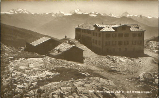 10548786 Gemmipass Wallis Walliseralpen  ungelaufen ca. 1930 Gemmipass