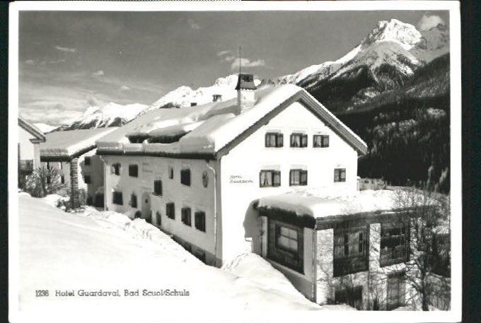 10548861 Bad Scuol Bad Scuol Schuls Hotel  x 1965 Scuol