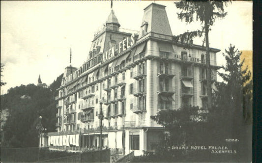 10549198 Morschach Grand Hotel Palace Axenfels ungelaufen ca. 1910 Morschach