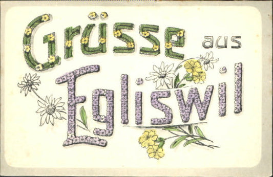 10549217 Egliswil Egliswil  ungelaufen ca. 1920 Egliswil