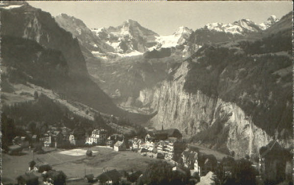 10549294 Wengen__BE Wengen  Grosshorn Breithorn Tschingelhorn Gspaltenhorn o 192