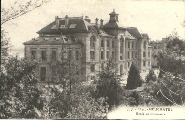 10549314 Neuchâtel NE Neuchâtel Ecole inutilisée environ 1910 Neuchâtel