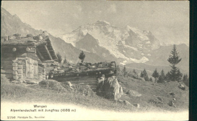 10549364 Wengen__BE Wengen  Jungfrau ungelaufen ca. 1910