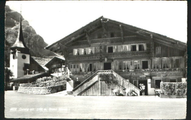 10549380 Gsteig Gsteig Hotel Baeren x 1956 Gsteig