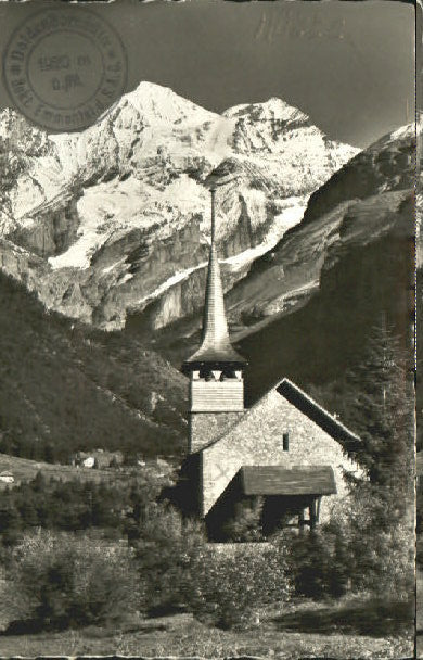 10549392 Kandersteg BE Kandersteg Kapelle Bluemlisalp x 1940 Kandersteg