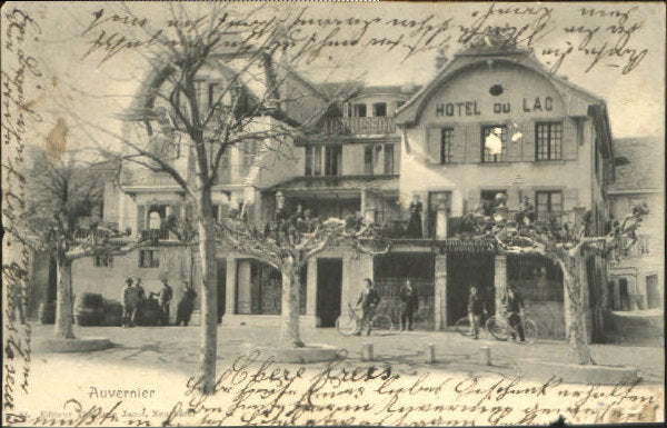 10549407 Auvernier Auvernier Hotel du Lac x 1905 Auvernier