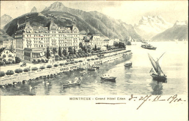 10549520 Montreux VD Montreux Hôtel x 1910 Montreux