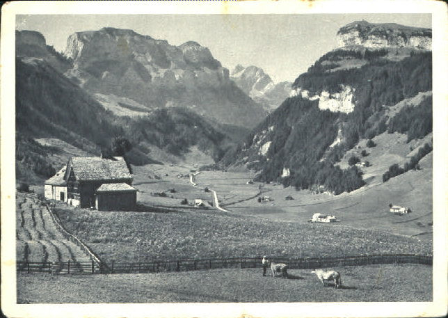 10549543 Wasserauen Wasserauen Ebenalp Wildkirchli Altmann Gloggern ungelaufen c