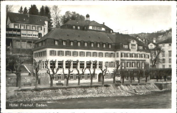 10549628 Baden AG Baden Hotel x 1943 Baden