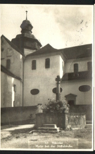 10550052 Muenster GR Muenster Kirche x 1926 Muestair