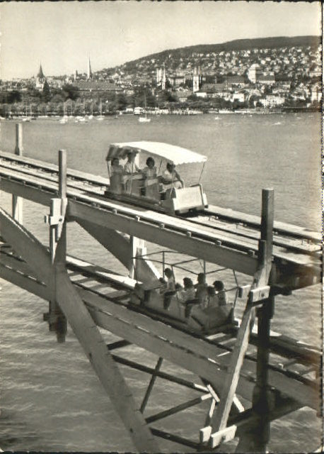 10550233 Zuerich Exposition de Zurich Toboggan Zueka o 1947 Zuerich