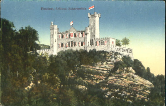 10550286 Baden AG Baden Schloss x 1921 Baden