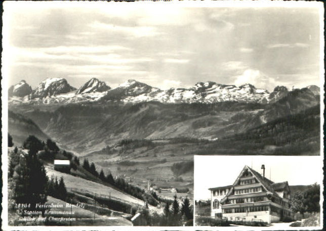 10550383 Bendel Gasthaus-Ferienheim Bendel x 1947 Krummenau