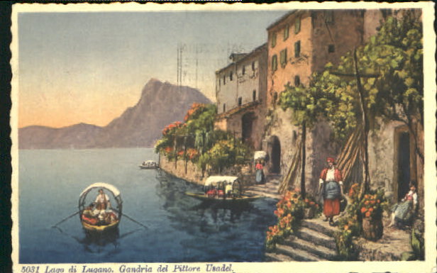 10550672 Gandria Lago di Lugano Gandria  x 1937 Gandria