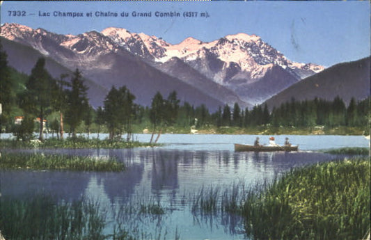 10550752 Lac Champex Lac Champex Grand Combin x 1919 Champex-Lac