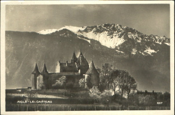 10550780 Aigle VD Chateau  o 1934 Aigle