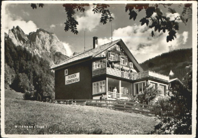 10550832 Wildhaus SG Wildhaus Pension x 1947 Wildhaus