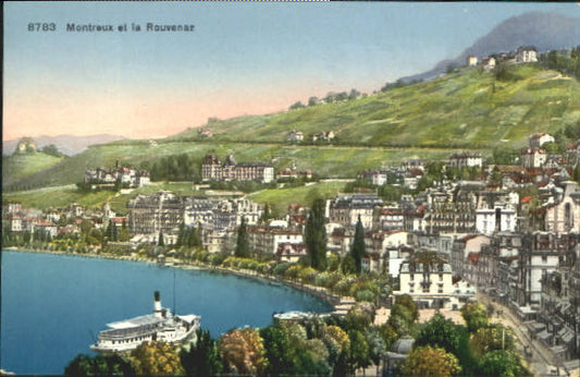 10550852 Montreux VD Montreux inutilisé environ 1920 Montreux