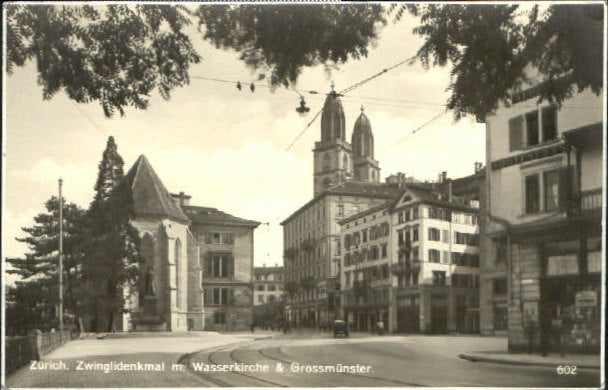 10550920 Zuerich Zuerich Monument Église Münster inutilisé environ 1930 Zuerich