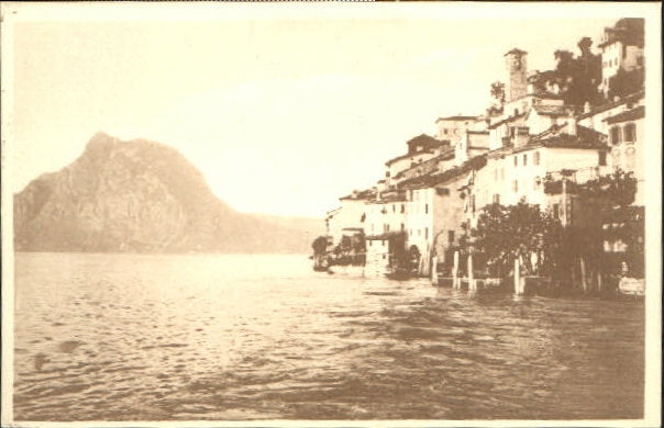 10550924 Gandria Lago di Lugano Gandria  x 1916 Gandria