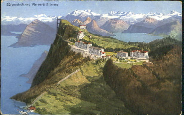 10551013 Buergenstock Buergenstock Vierwaldstaettersee x 1928 Buergenstock