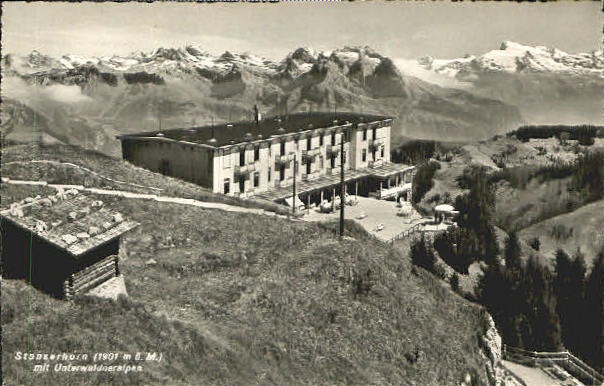 10551024 Stanserhorn Stanserhorn Unterwaldneralpen x 1947 Stanserhorn