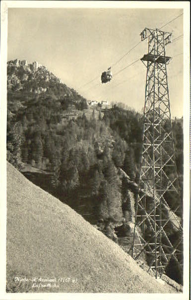 10551041 Rickenbach Nieder - Rickenbach Seilbahn x 1933