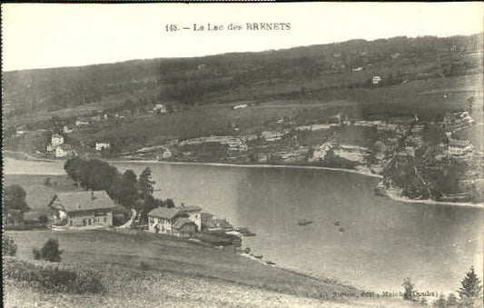 10551051 Les Brenets Le Lac des Brenets  ungelaufen ca. 1910 Les Brenets