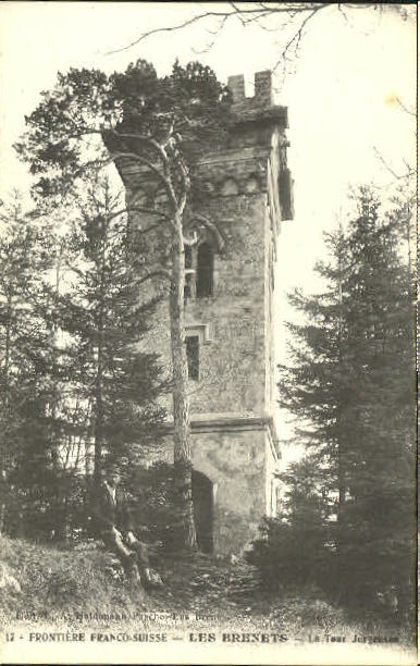 10551074 Les Brenets Les Brenets Frontiere Franco - Suisse ungelaufen ca. 1910 L