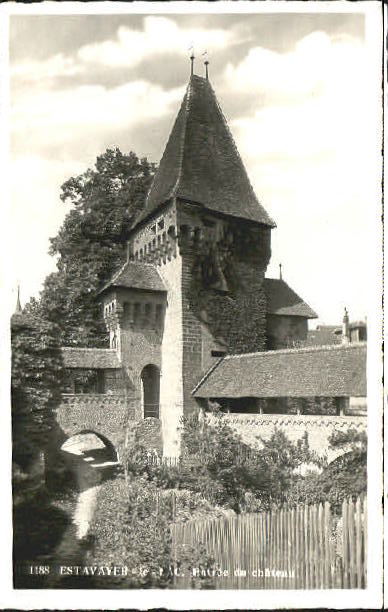 10551093 Estavayer-le-Lac Chateau x 1945 Estavayer-le-Lac