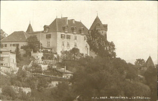 10551110 Gruyeres FR Chateau ungelaufen ca. 1930 Gruyeres