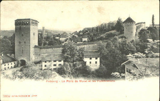 10551117 Fribourg FR Fribourg Porte de Morat Fortifications inutilisées env.